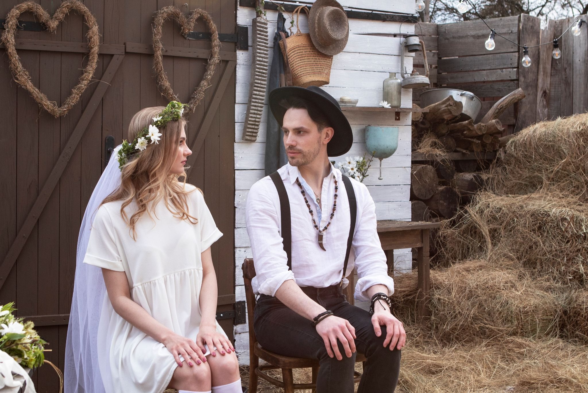 Rustic Wedding Attire
