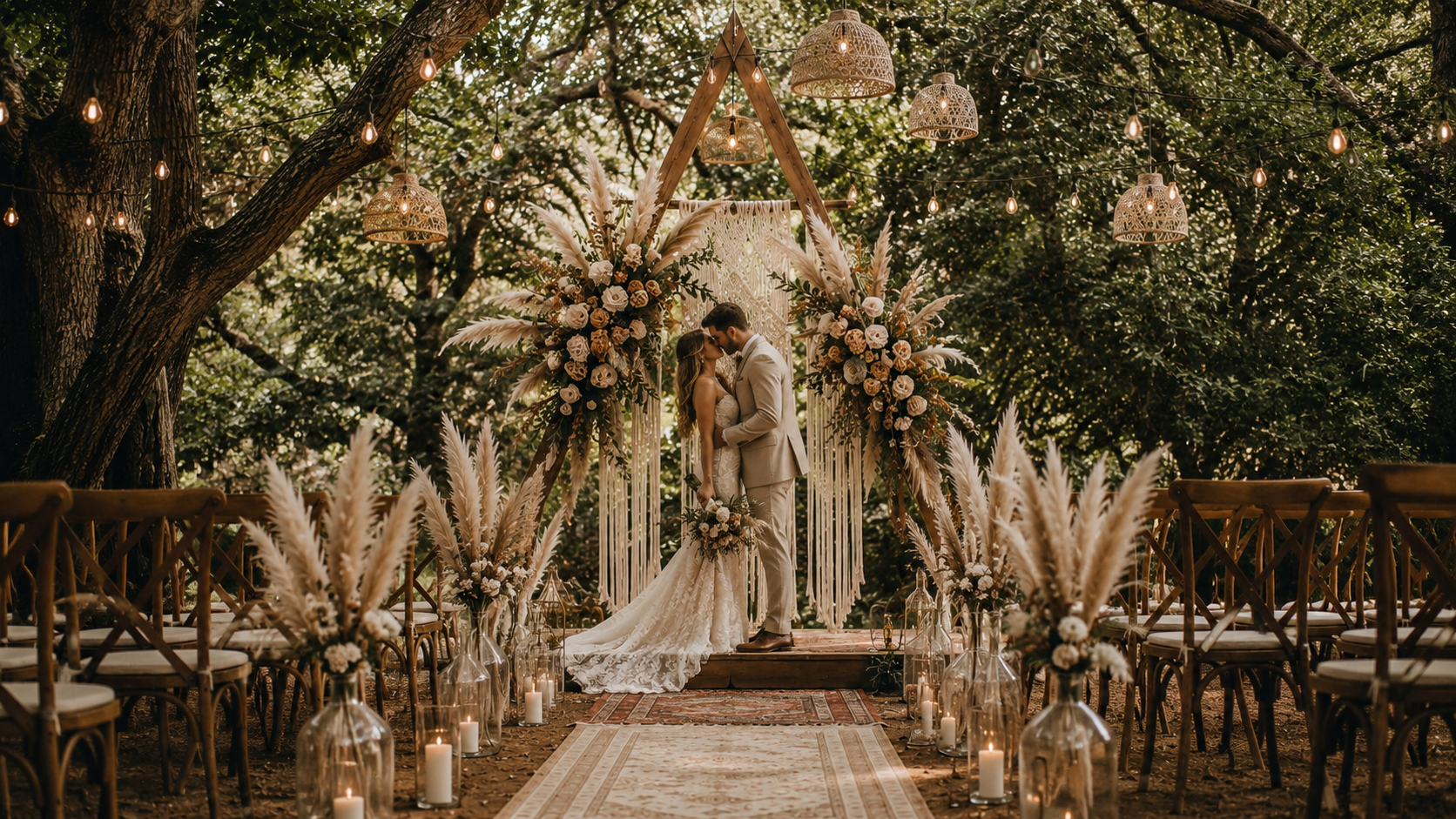 Bohemian Rustic Wedding Theme