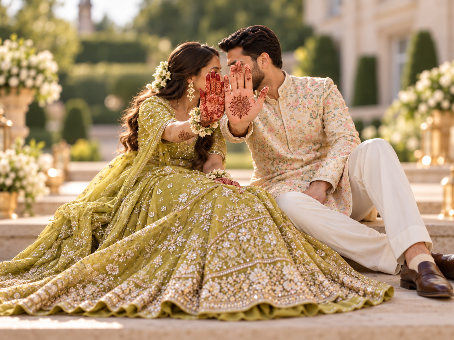 Golden-Hour Mehndi Wedding Portrait.png