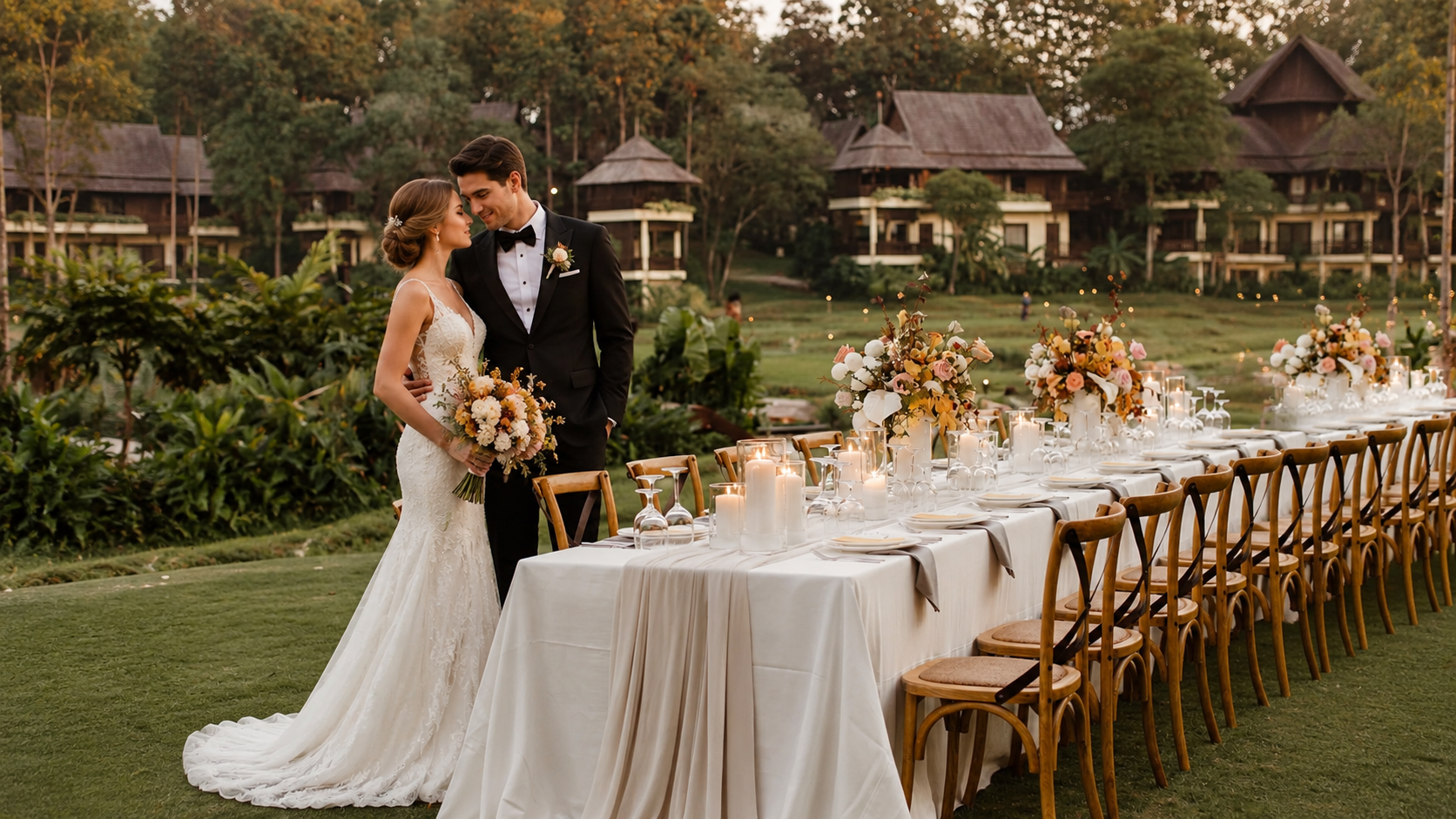 Simple Rustic Wedding Theme